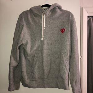 CDG pull over hoodie